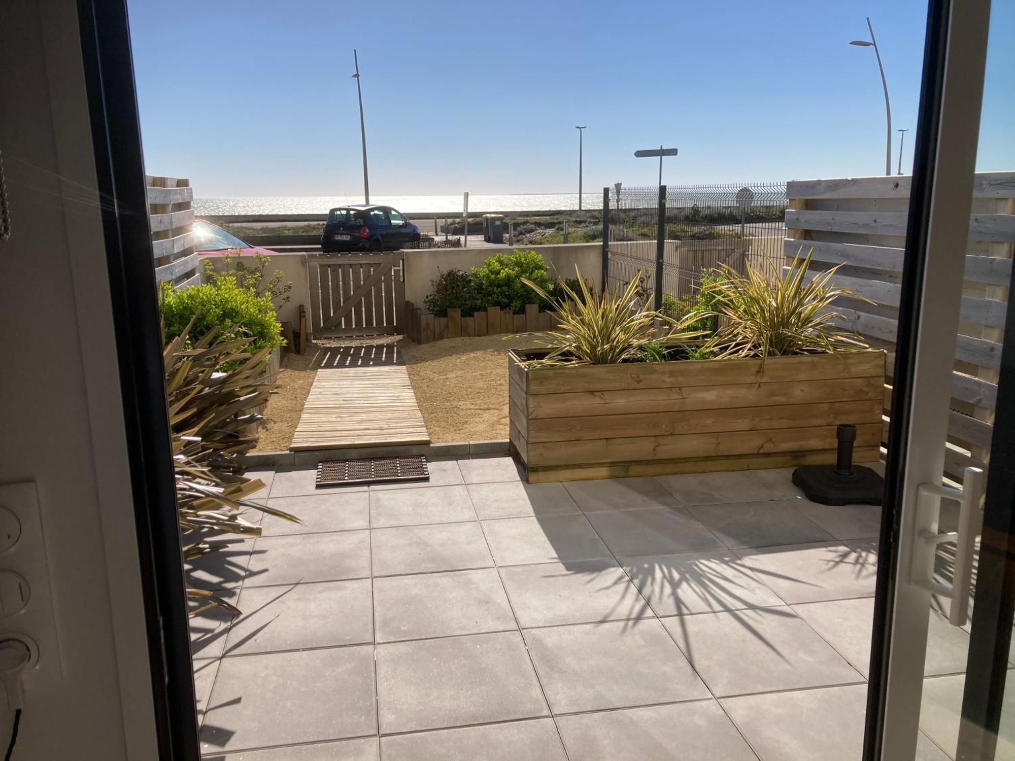 Studio Neuf,Vintage,Terrasse,Wifi ,Excellence Face Mer Saint-Hilaire-de-Riez Exteriör bild